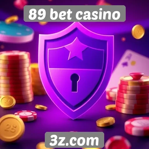 Recursos de segurança no site 89 bet casino